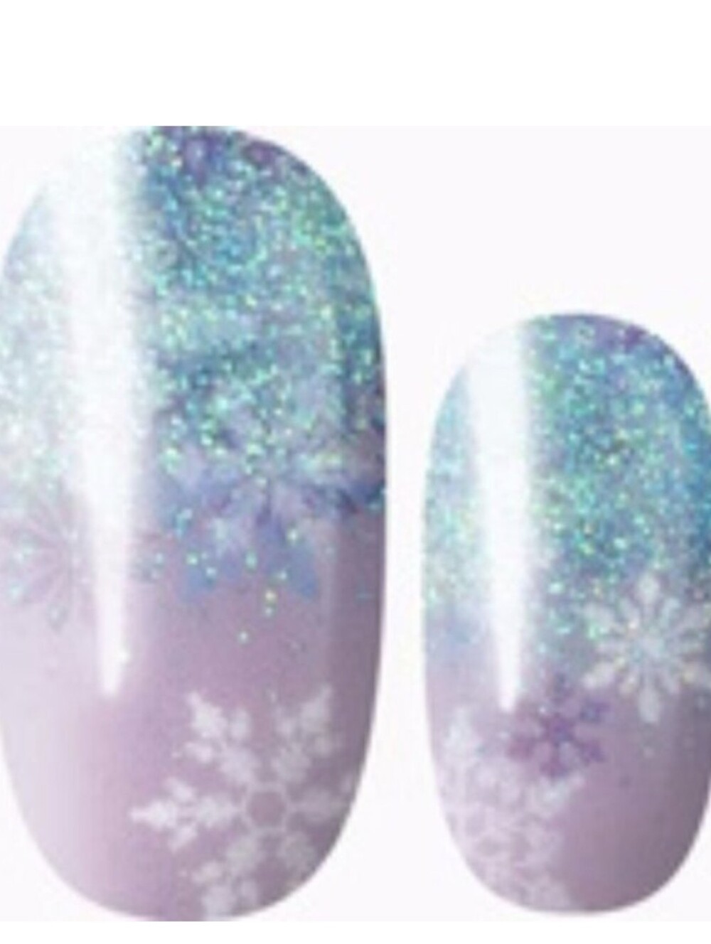 3 For 15 - LILY & FOX - WINTER TALE Holiday Nail Stickers Wraps Strips